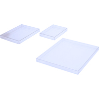 4 1/2" x 1" x 5 7/8" A2/5.5 Bar Acid-Free Plastic Photo Boxes 25/Pack