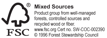 FSC Certified