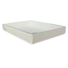 White Letterhead Boxes (11 ¼ x 8 ¾ x 2) 24/Ctn