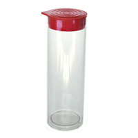 2" x 8" Plastic Packaging Tubes 50/ctn