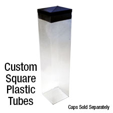 Custom Square Plastic Tubes