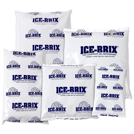 ICE-BRIX Cold Packs for Shipping | Gel Refrigerant Packs