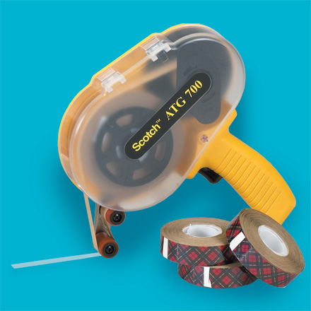 Double sided tape shop gun