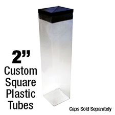 2 Inch Square Plastic Tubes