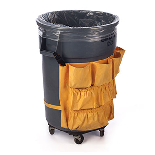 20-30 Gallon Red Medical Waste Trash Bags - 3.2 Mil