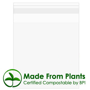 ClearStream Compostable Bags <br>Translucent Green - 80