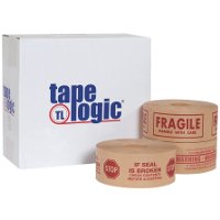 Tape Logic Pre-Printed Reinforced Water Activated Tape