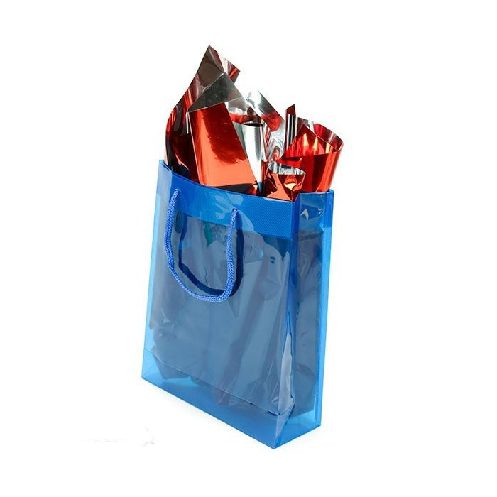 Wholesale Clear Colored Gift Bags with Rope Handles