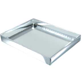 Clear Lid Boxes with Paper Base, 7 3/8 x 5 3/8 x 1" - A7/Lee, 100/Ctn - DISCONTINUED