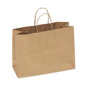 16 x 6 x 12 Kraft Shopping Bag 250/Case