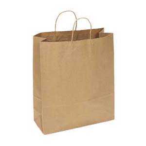 16 x 6 x 19 Kraft Shopping Bag 200/Case