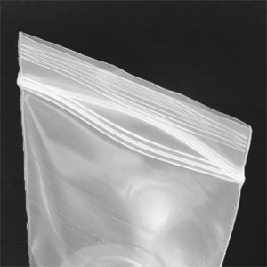 Zipper Bags with Hanging Loop - Clear