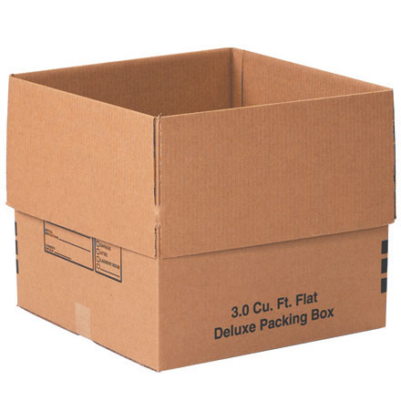 3.0 Cu. Ft. Flat Deluxe Packing Box 20/Bundle