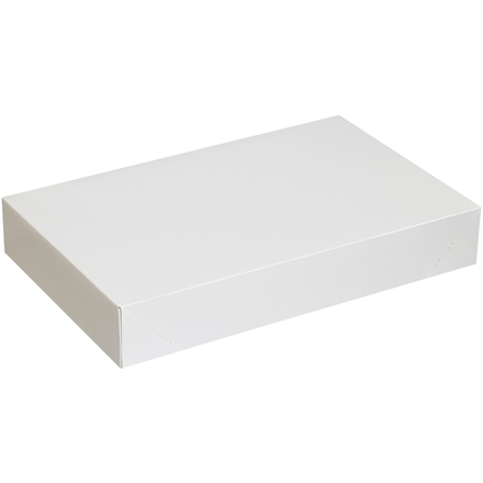 19 x 12 x 3 White Apparel Box 50/Case