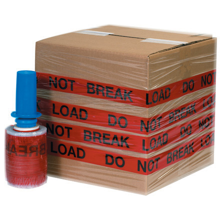5" x 80ga x 500' "Do Not Break Load" Goodwrappers Identi-Wrap 6 Rolls/Case
