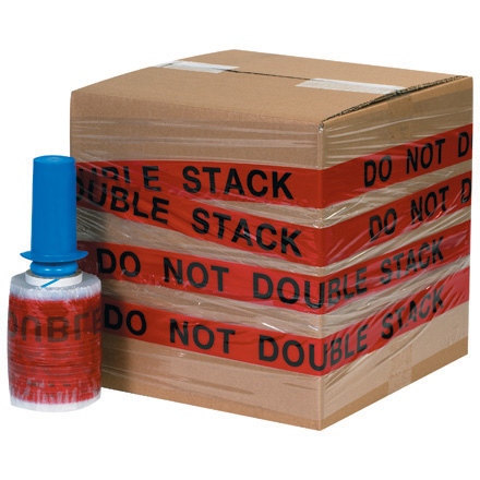 5" x 80ga x 500' "Do Not Double Stack" Goodwrappers Identi-Wrap 6 Rolls/Case