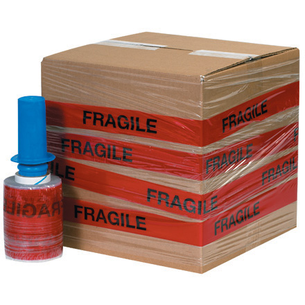 5" x 80ga x 500' "Fragile" Goodwrappers Identi-Wrap 6 Rolls/Case