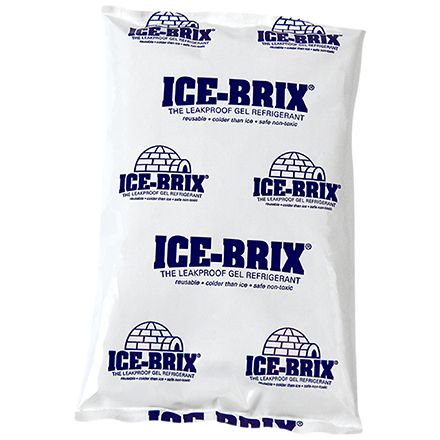 6 oz. ( 5 1/2 x 4 x 3/4 ) Ice-Brix 48/Cs