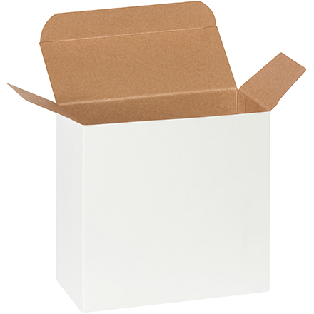 5  5/8 x  2 1/2   x 5 5/8   White Folding Carton 250/Case