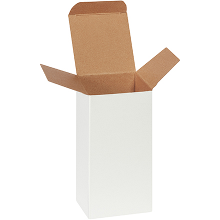 3 x 3 x 6 White Folding Carton 250/Case