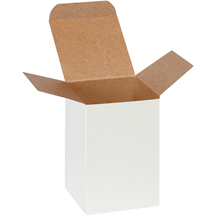 4  x 4  x 6 White Folding Carton 250/Case
