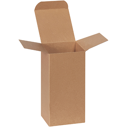 4 x 4 x 8 Kraft Folding Carton 250/Case