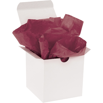 20 x 30 Burgundy Tissue Paper 480 Sheets/Case