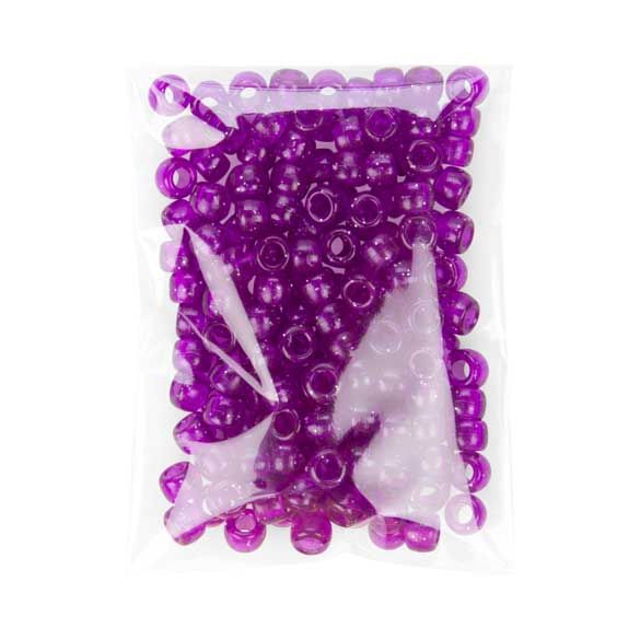 3 1/4" x 4 1/8" + Flap, Crystal Clear Bags (100 Pieces)