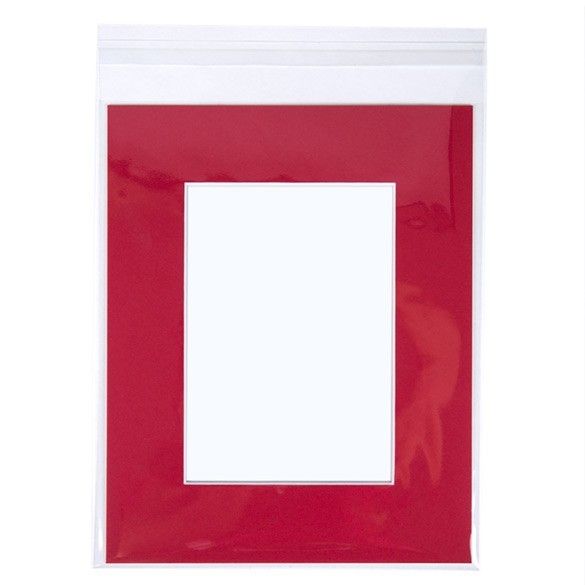 8 7/16" x 10 1/4" + Flap, Crystal Clear Bags (100 Pieces)