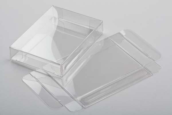 10 x clear Acetate Boxes 17.8 cms x 7 cms x 7 cms ideal for gift packaging 