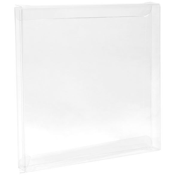 6 x 6 Clear Boxes, Envelopes or Napkins, 5/8 depth [FB13]