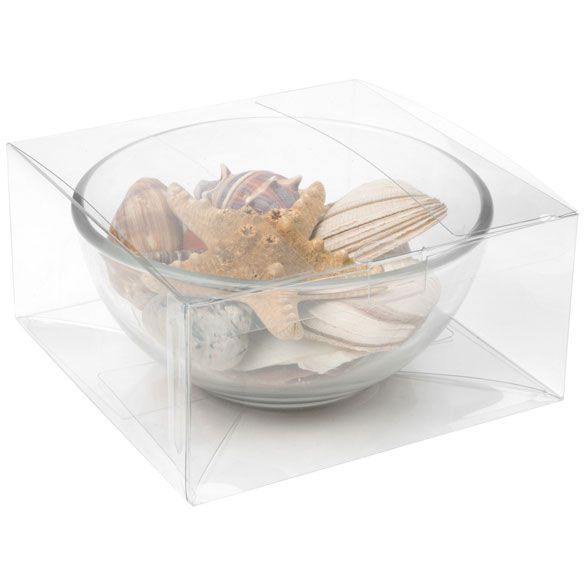 Clear Boxes with Pop and Lock Bottom (9 1/2 x 6 x 3) - 25 Pack