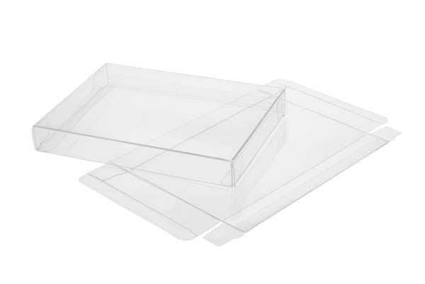 4 7/8" x 1 5/8" x 7 1/4" Crystal Clear Boxes (25 Pieces)