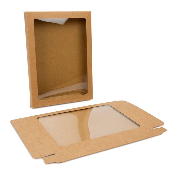 A7 Clear Plastic Greeting Cards Boxes, Set of 25, 5-3/8 X 7-3/8