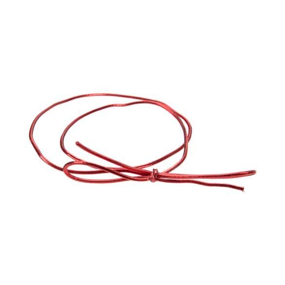16" Metallic Red Stretch Loop (50 Pieces)