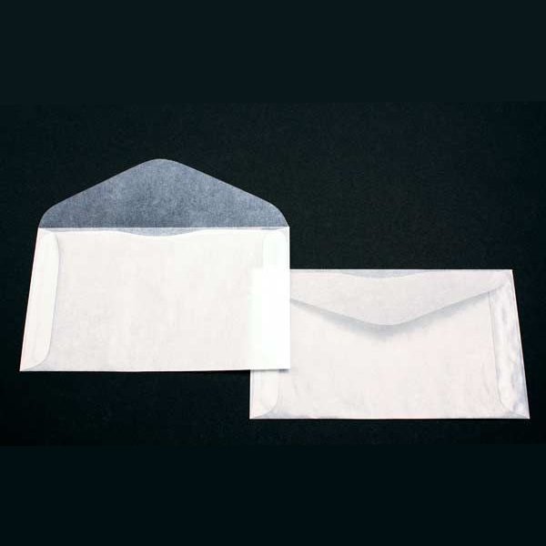 Glassine Open End Center Seam Envelopes 1 3/4 x 2 3/4 50 pack G1