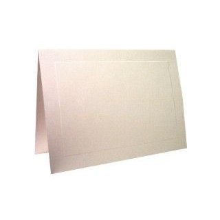 6 Bar 6 1/4" x 4 5/8" Premium Panel Cards White (50 Pieces)