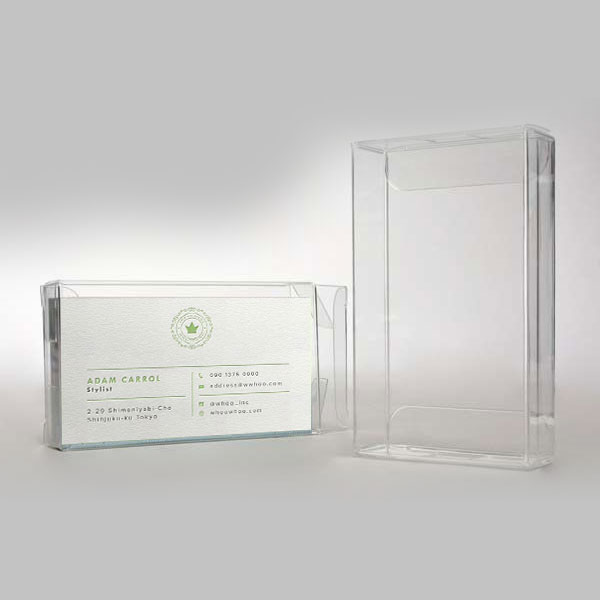 Wholesale Clear Plastic Business Card Boxes