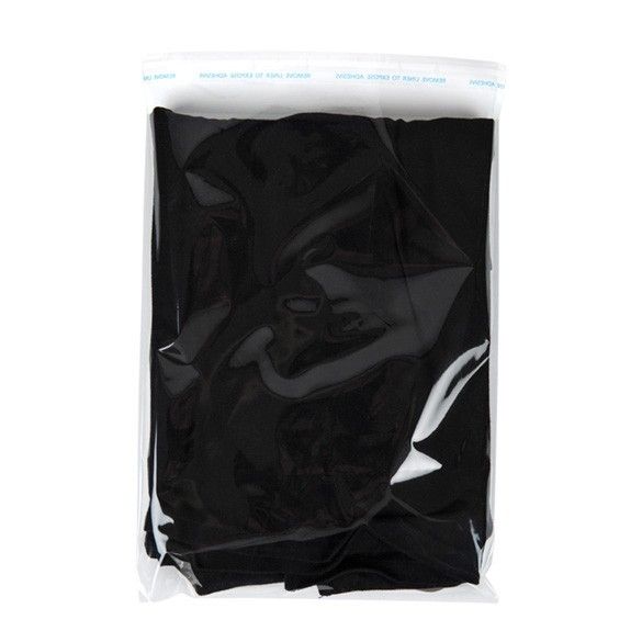 9 1/4" x 12 1/4" + Flap, Crystal Clear Bags (100 Pieces)
