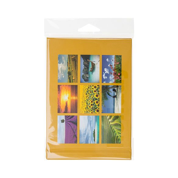 4 5/8" x 6 3/8" + Flap, Crystal Clear Hanging Bag (100 Pieces)