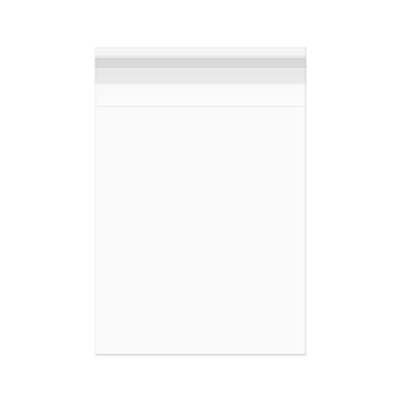 10" x 13" Laminated Crystal Clear Bags (100 pack)