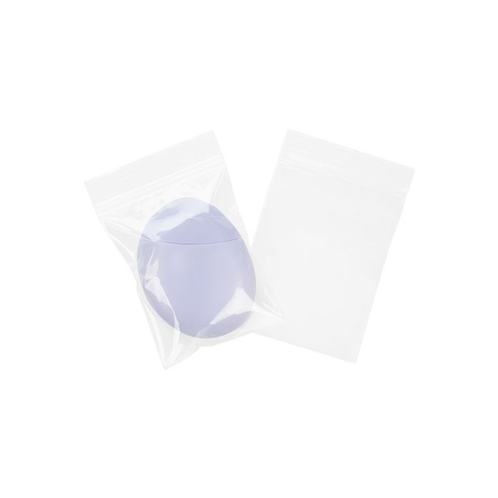 Crystal Clear Zip Bags 3 x 4 100 pack Z4C34