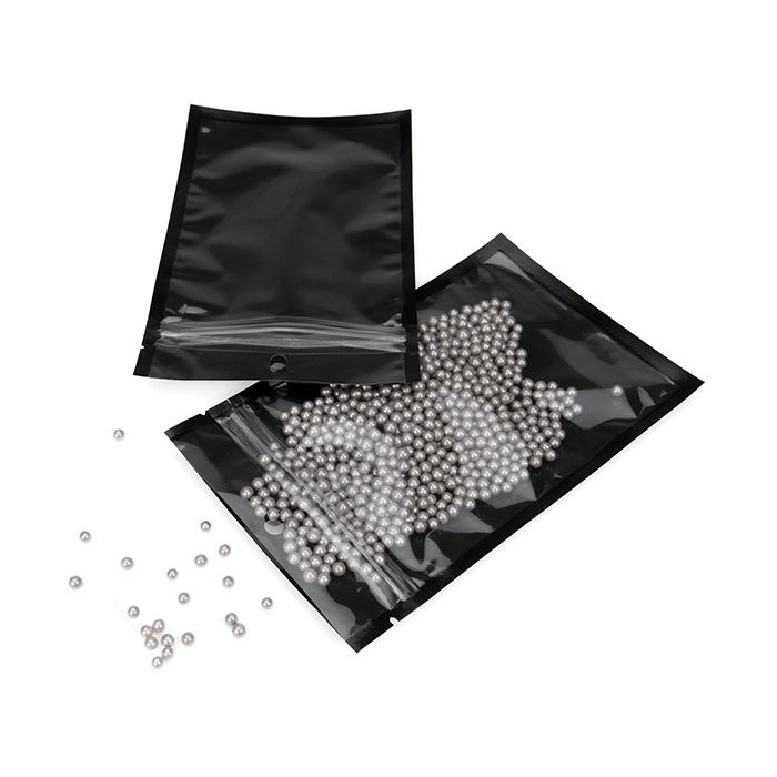 6 x 12, Clear, Bottom-loading, Tamper Evident Barrier Zipper Bags