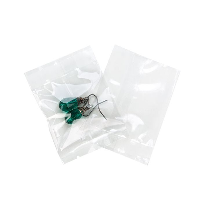 Plastic Bags Heat Seal 10.2x10.2cm laminated (100 pieces) [SLB44] -  Packlinq