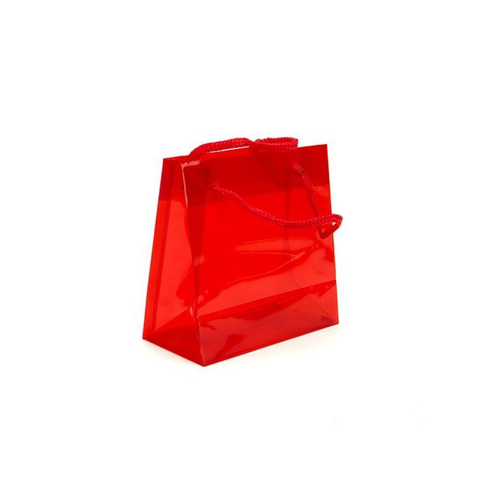 Buy Translucent Colored Gift Bags, 6x6x3, Frosted, with Rope Handle