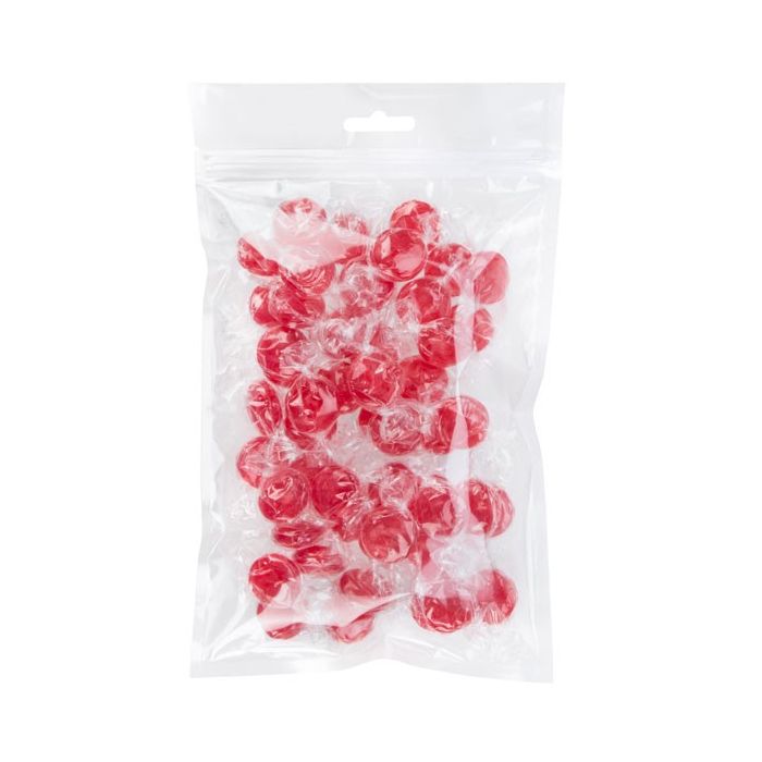 Hanging Zipper Barrier Bags w/Tear Notches, 6" x 9" (100 Pieces)