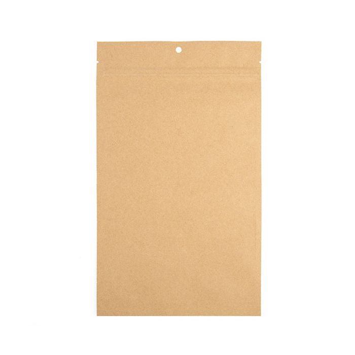 6" x 9 1/4" Kraft Hanging Barrier Bags w/Tear Notches (100 Pieces)