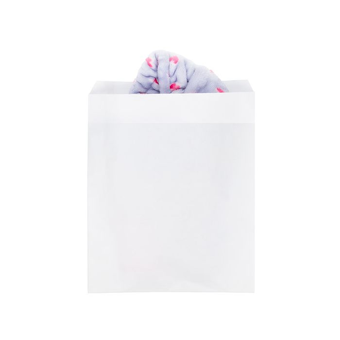 9 7/8" x 12 3/8" White Merchandise Bags (100 pack)