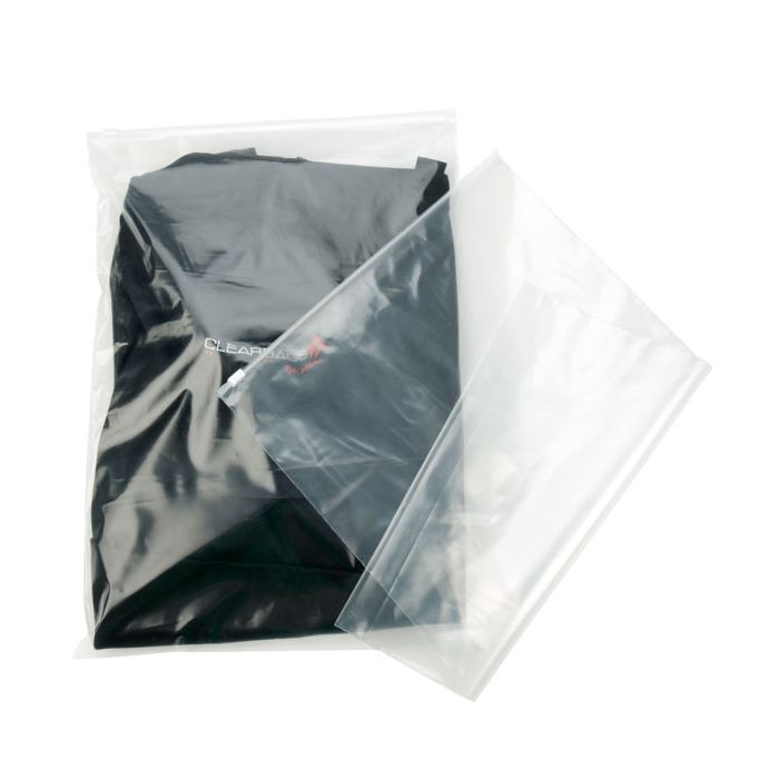 iMailer 100 Count - 11' x 14' 2 Mil Clear Plastic Reclosable Zip Poly Bags with Resealable Lock Seal Zipper for Prints Photos Documents Clothing T-Shi