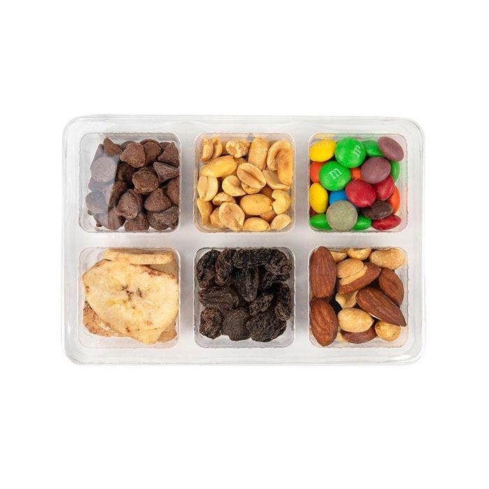 Candy Tackle Boxes | 6 Cavity | 25 Pack | 4 1/16 x 1 x 5 7/8